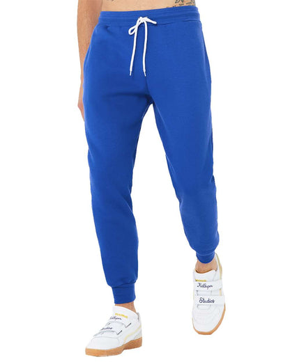 BELLA + CANVAS Sponge Fleece Jogger Sweatpants 3727 #color_True Royal