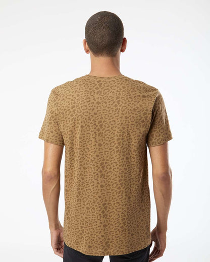 LAT Unisex Fine Jersey Tee 6901 #colormdl_Brown Leopard