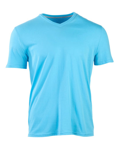 Boxercraft High V-Neck T-Shirt BM2204 #color_Pacific Blue