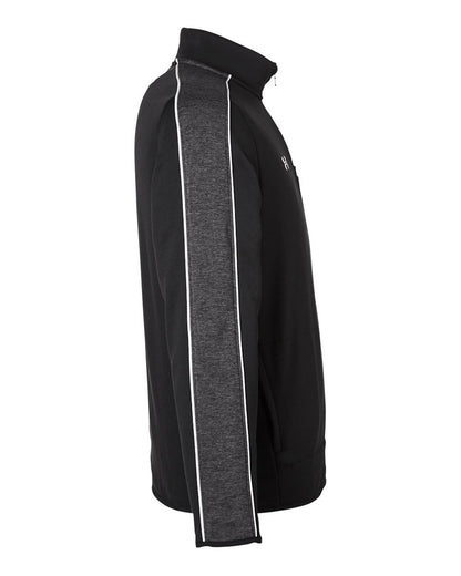 Under Armour Men's Command 2.0 Quarter-Zip Pullover 1383260 #color_Black/ White