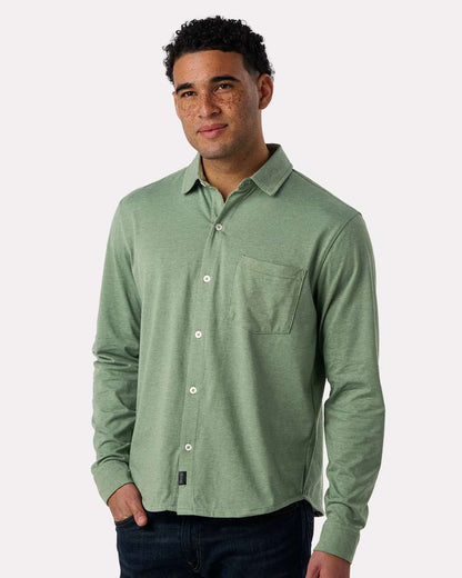 Recover Men's Eco Button Down Shirt EC650 #colormdl_Fern
