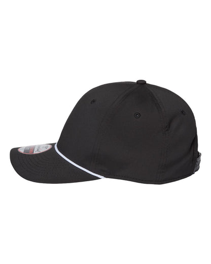 Imperial The Wingman Cap 7054 #color_Black/ White