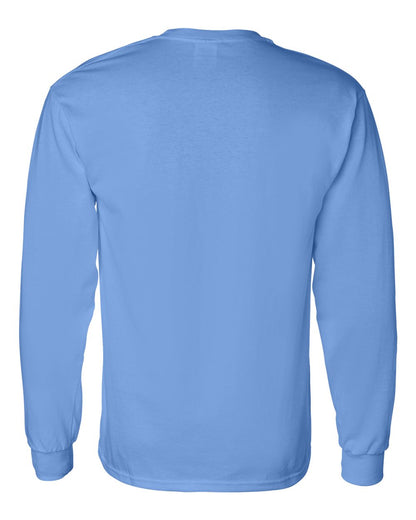 Gildan Heavy Cotton™ Long Sleeve T-Shirt 5400 #color_Carolina Blue