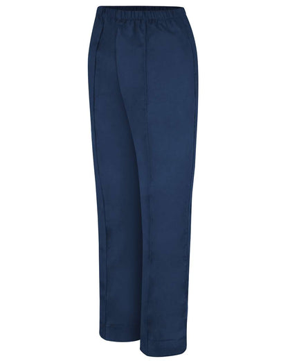 Red Kap Women's Poplin Pants PP73 #color_Navy