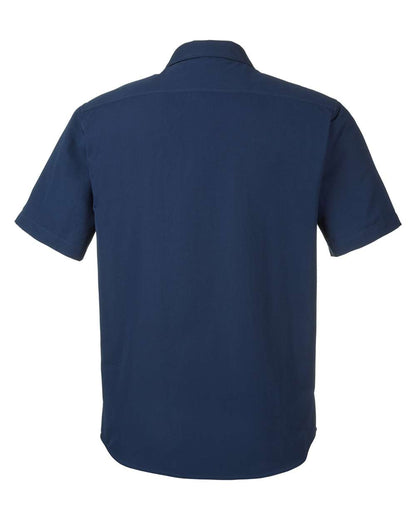 Marmot Men's Aerobora Short Sleeve Woven Shirt M14116 #color_Arctic Navy