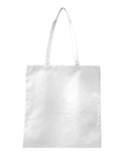 Q-Tees Non-Woven Tote Bag Q126300 #color_White