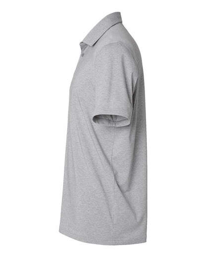 Adidas Men's Blended Polo A590 #color_Grey Three Melange