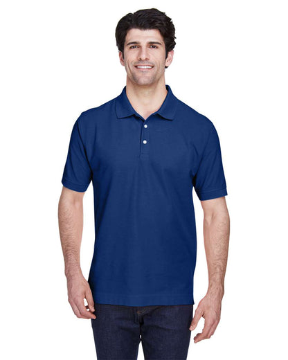 Devon & Jones Men's Pima Piqué Polo D100 #colormdl_True Royal
