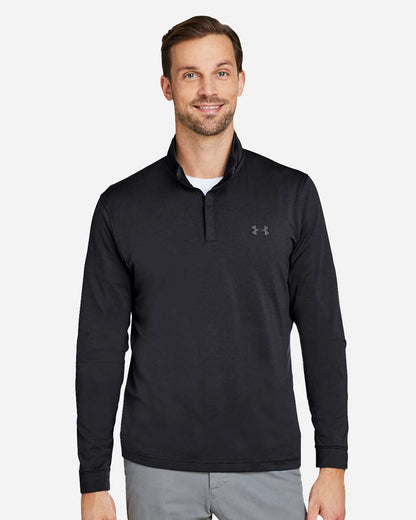 Under Armour Men's Playoff Quarter-Zip Pullover 1370155 #colormdl_Black/ Jet Grey