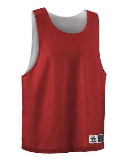 Alleson Athletic Youth Lacrosse Reversible Pinnie LP001Y #color_Red/ White