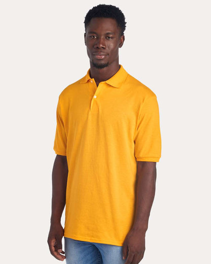 JERZEES Men's Dri-Power® Polo 437R #colormdl_Gold