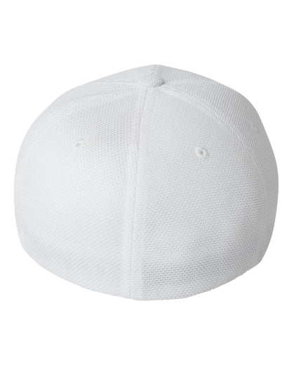 Flexfit Cool & Dry Piqué Mesh Cap 6577CD #color_White