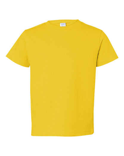 Rabbit Skins Youth Juvy T-Shirt 3301J #color_Yellow