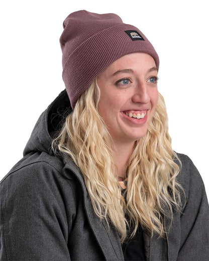Berne Apparel Heritage Knit Cuff Beanie H150 #colormdl_Mauve