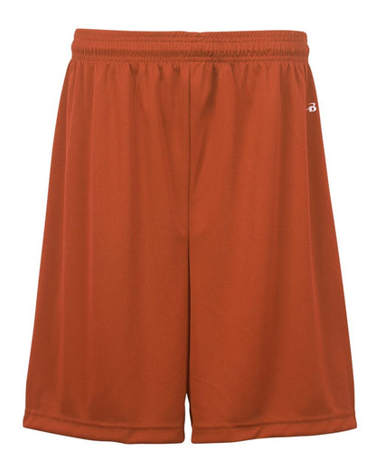 Badger B-Core 9" Shorts 4109 #color_Burnt Orange