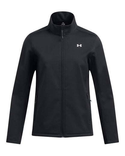Under Armour Women's ColdGear® Infrared Shield 2.0 Jacket 1371594 #color_Black/ White