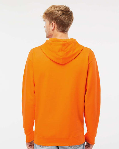 Independent Trading Co. Unisex Midweight Hooded Sweatshirt SS4500 #colormdl_Safety Orange
