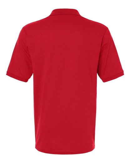JERZEES Men's Dri-Power® Polo 437R #color_True Red