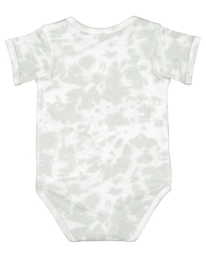Rabbit Skins Infant Fine Jersey Bodysuit 4424 #color_Haze Tie Dye