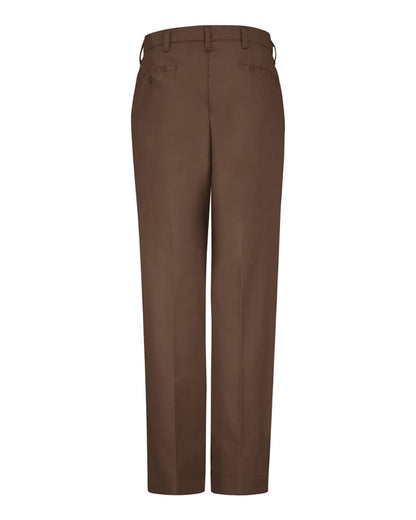 Red Kap Men's Red-E-Prest® Work Pants PT10 #color_Brown - 32I
