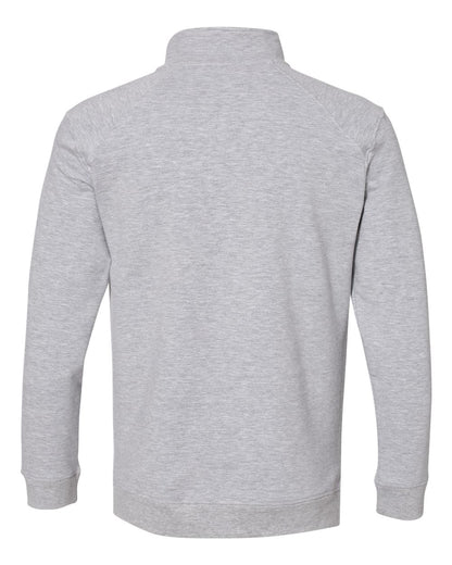 Badger FitFlex French Terry Quarter-Zip Sweatshirt 1060 #color_Oxford