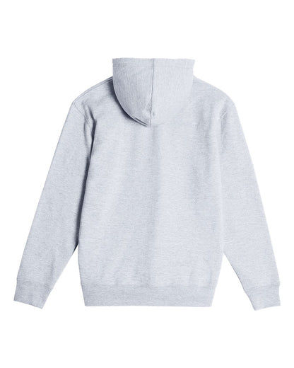 Lane Seven Unisex Future Fleece Hooded Sweatshirt LS18002 #color_Heather Grey