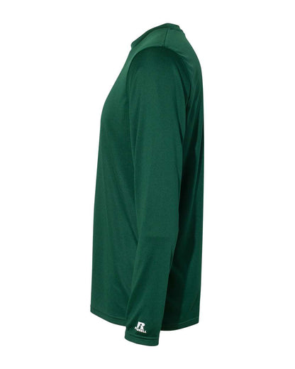 Russell Athletic Unisex Core Performance Long Sleeve T-Shirt 631X2M #color_Dark Green