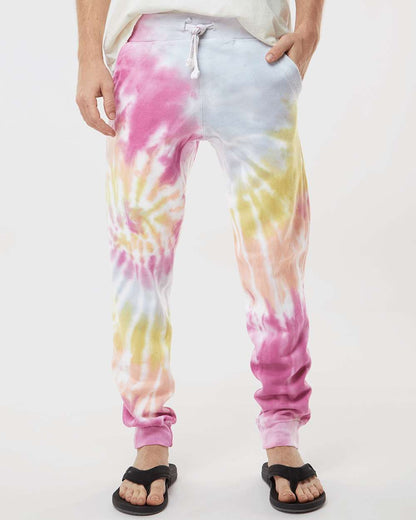 Colortone Tie-Dyed Joggers 8999 #colormdl_Desert Rose