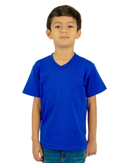Shaka Wear Youth V-Neck T-Shirt SHVEEY #colormdl_Royal