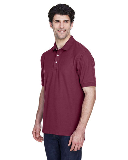 Devon & Jones Men's Pima Piqué Polo D100 #colormdl_Burgundy