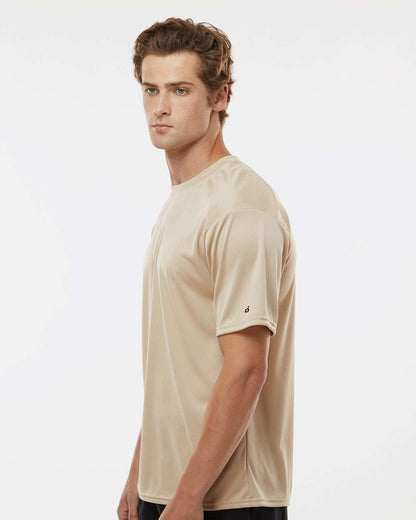 Badger B-Core Sport Shoulders T-Shirt 4120 #colormdl_Sand