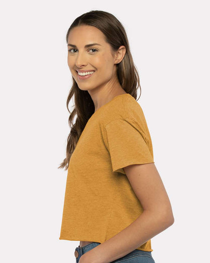 Next Level Women's Festival Crop Top 5080 #colormdl_Antique Gold