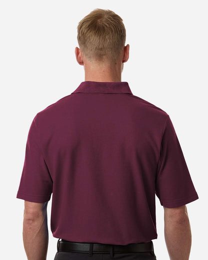 CORE365 Men's Resolve CVC Performance Pique Polo CE106 #colormdl_Burgundy