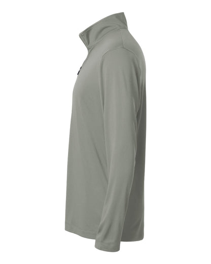 AllPro Men's Pro-Lock Performance Quarter-Zip Pullover 41870 #color_Greystone