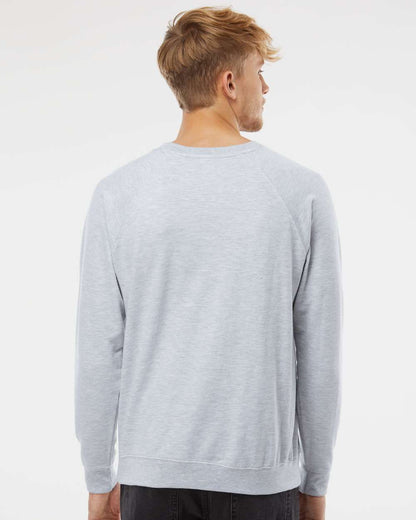 Independent Trading Co. Unisex Icon Lightweight Loopback Terry Crewneck Sweatshirt SS1000C #colormdl_Athletic Heather