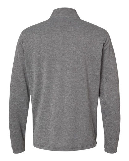 Adidas Men's Ultimate365 Lightweight Quarter-Zip Pullover A401 #color_Black Heather