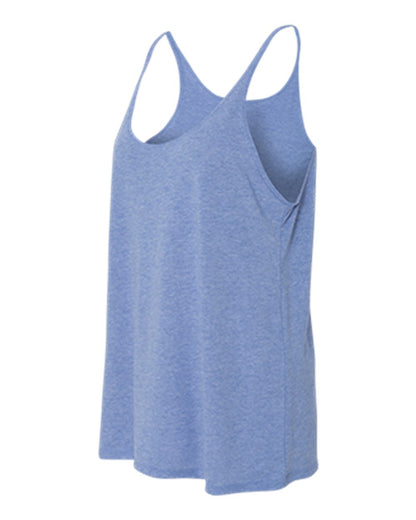 BELLA + CANVAS Women's Slouchy Tank 8838 #color_Blue Triblend