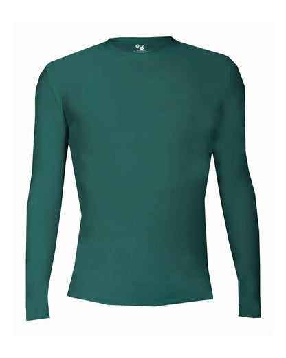 Badger Pro-Compression Long Sleeve T-Shirt 4605 #color_Forest