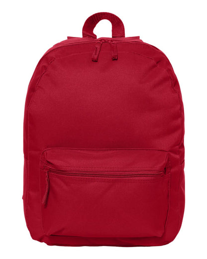 Liberty Bags 16" Basic Backpack 7709 #color_Red