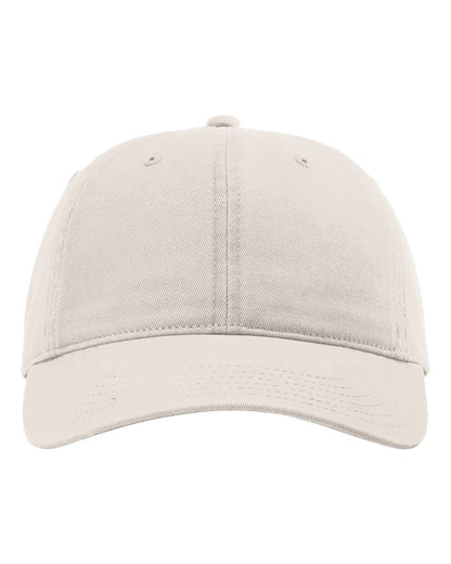 Richardson Peach Twill Dad Hat 326 #color_Stone