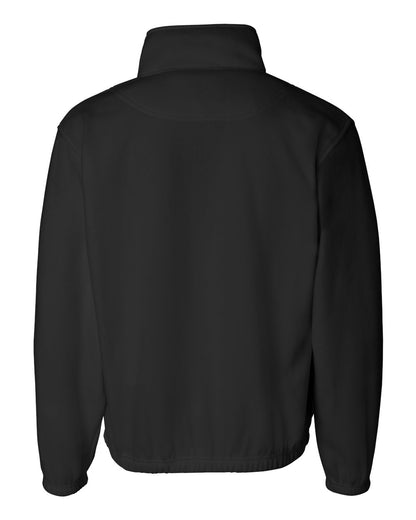 Sierra Pacific Unisex Fleece Quarter-Zip Pullover 3051 #color_Black