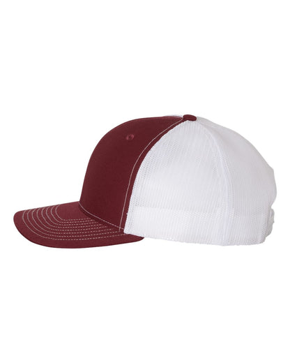 Richardson Snapback Trucker Cap 112 #color_Cardinal/ White