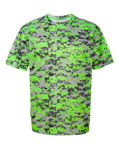 Badger Digital Camo T-Shirt 4180 #color_Lime Digital