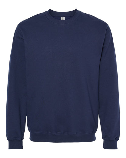 Gildan Unisex Softstyle® Midweight Crewneck Sweatshirt SF000 #color_Navy