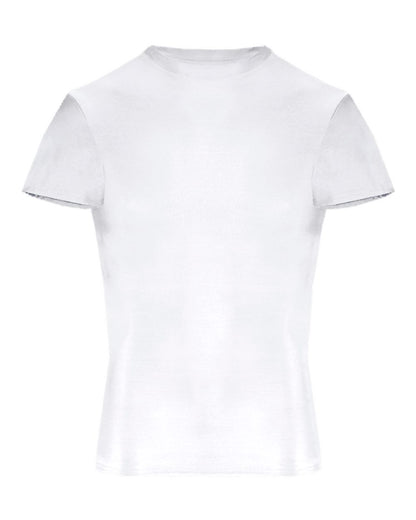 Badger Youth Pro-Compression T-Shirt 2621 #color_White