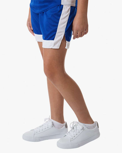 Augusta Sportswear Youth Match-Up Basketball Shorts 6890 #colormdl_Royal/ White
