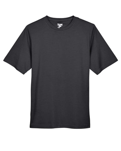 Team 365 Men's Sonic Heather Performance T-Shirt TT11H #color_Black Heather