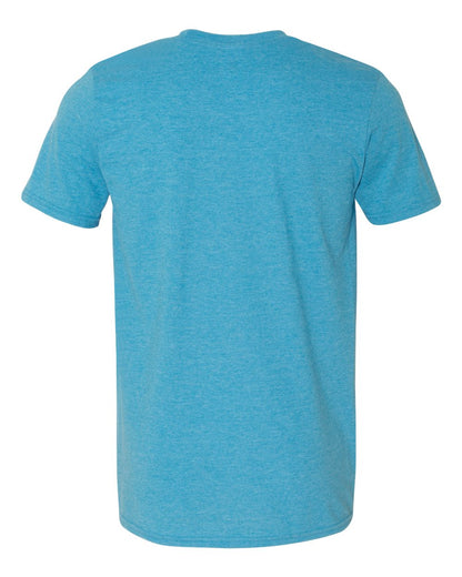 Gildan Unisex Softstyle® T-Shirt 64000 #color_Heather Sapphire