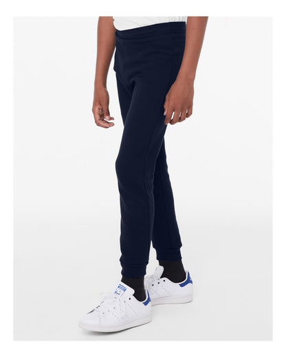 BELLA + CANVAS Youth Jogger Sweatpants 3727Y #colormdl_Navy