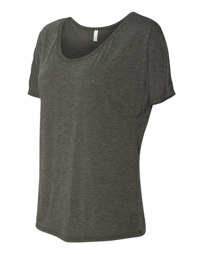 BELLA + CANVAS Women’s Slouchy Tee 8816 #color_Dark Grey Heather